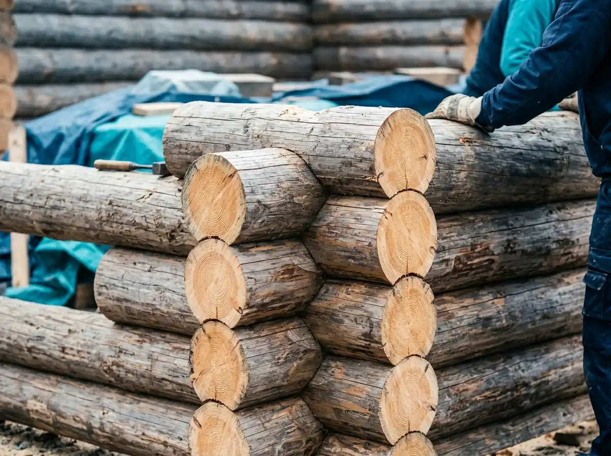 UF1427 Construcción de Muros de Casas de Troncos o de Bloques de Madera